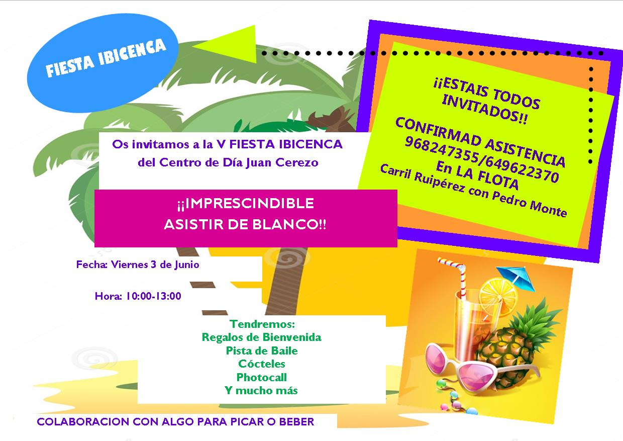 Fiesta Ibicenca viernes 3 de junio