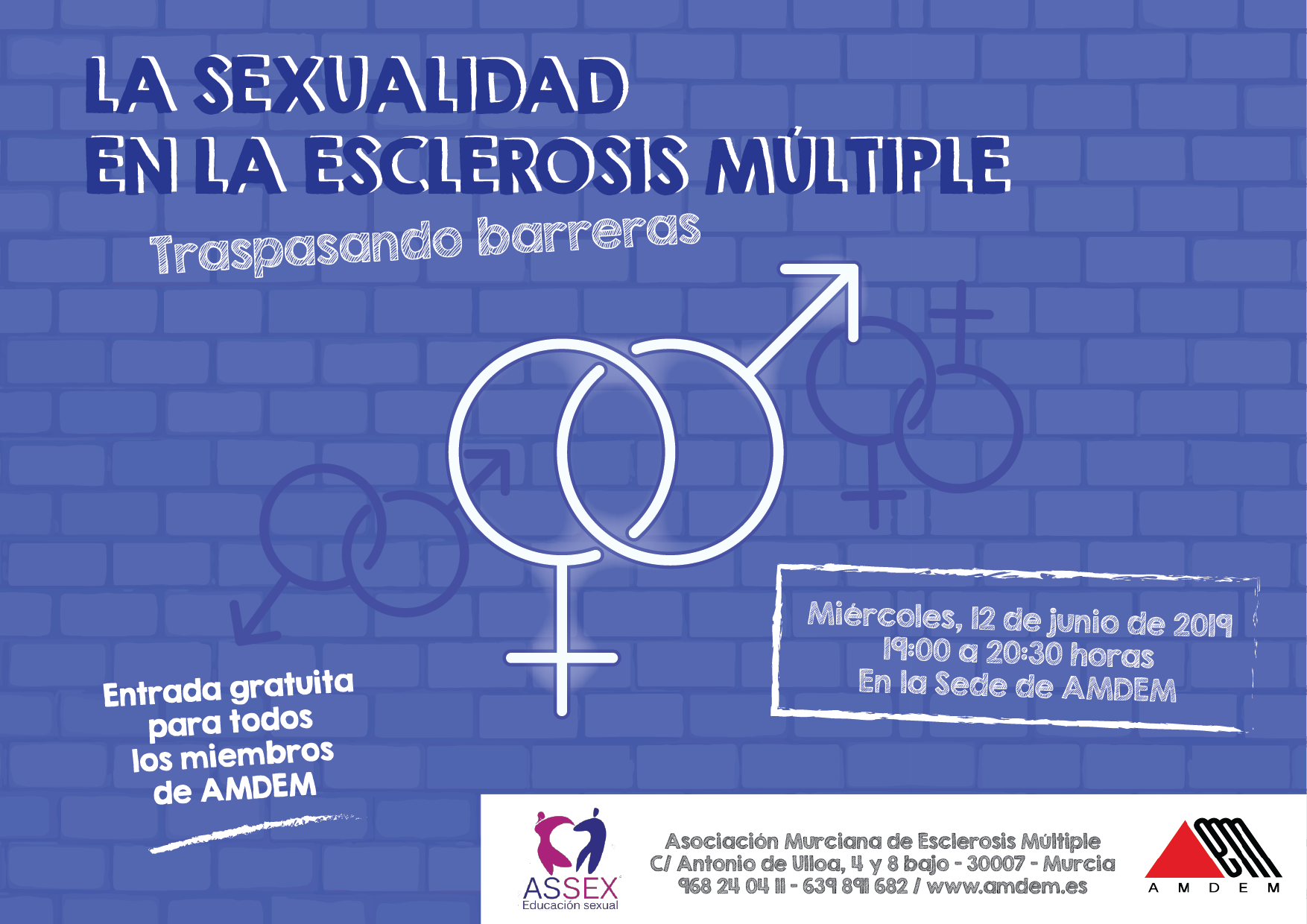 Charla «La sexualidad en Esclerosis Múltiple: Traspasando barreras»