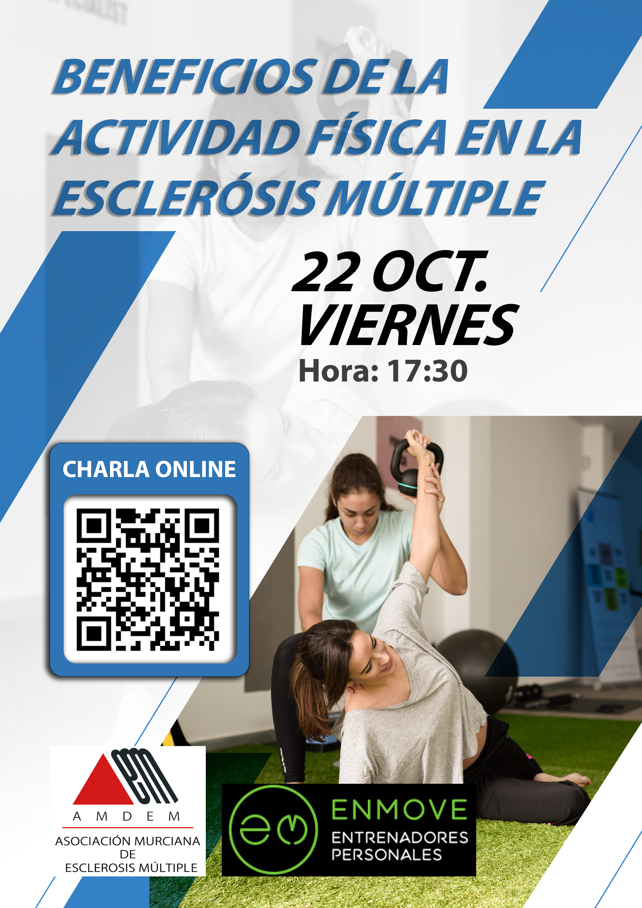 Charla Online «Beneficios de la actividad física en la Esclerosis Múltiple»